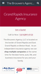 Mobile Screenshot of brouwersagency.com
